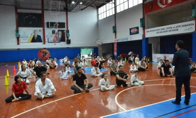 Bolu’da “Babamla Karate Yapıyorum” projesine yoğun ilgi