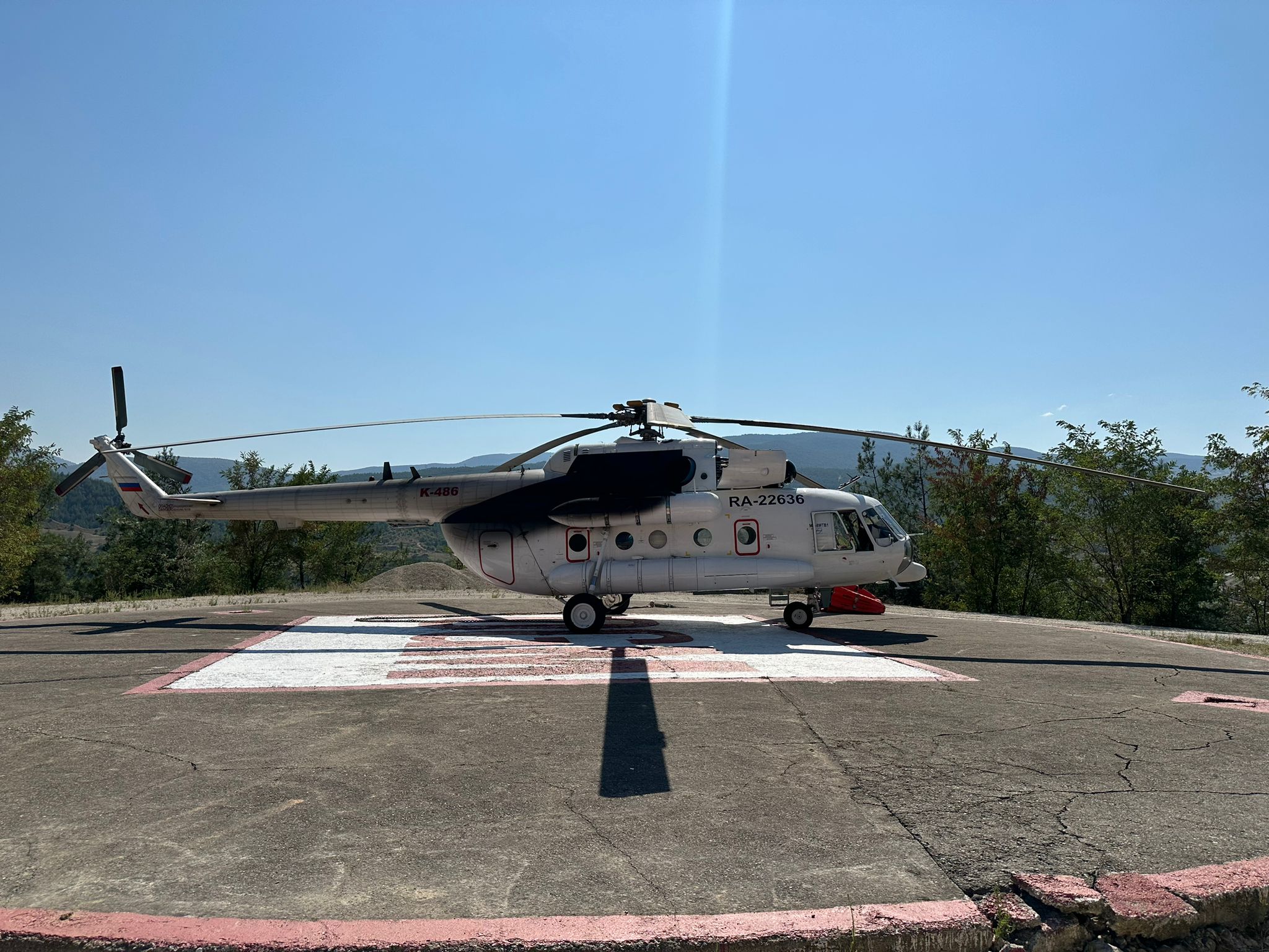 Karabük’te yangın helikopteri konuşlandırıldı