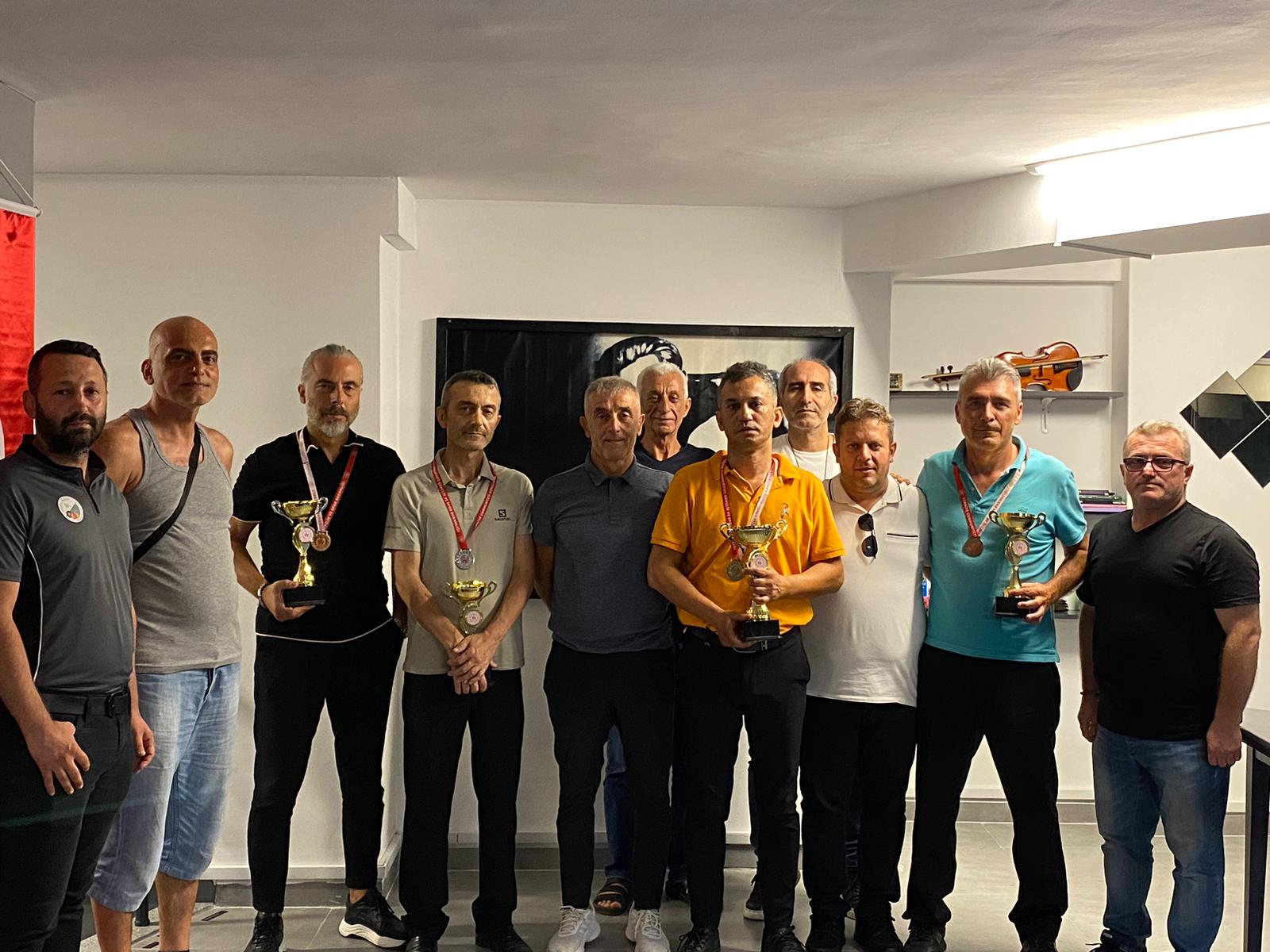 Samsun’da 30 Ağustos Zafer Bayramı 3 Bant Bilardo Turnuvası sona erdi