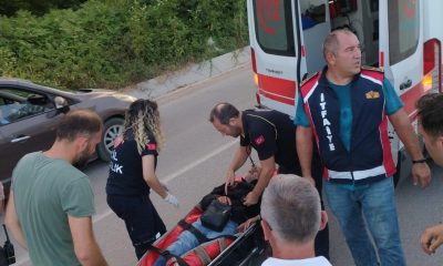 Sinop’ta engebeli sahilde mahsur kalan 88 yaşındaki kişi kurtarıldı