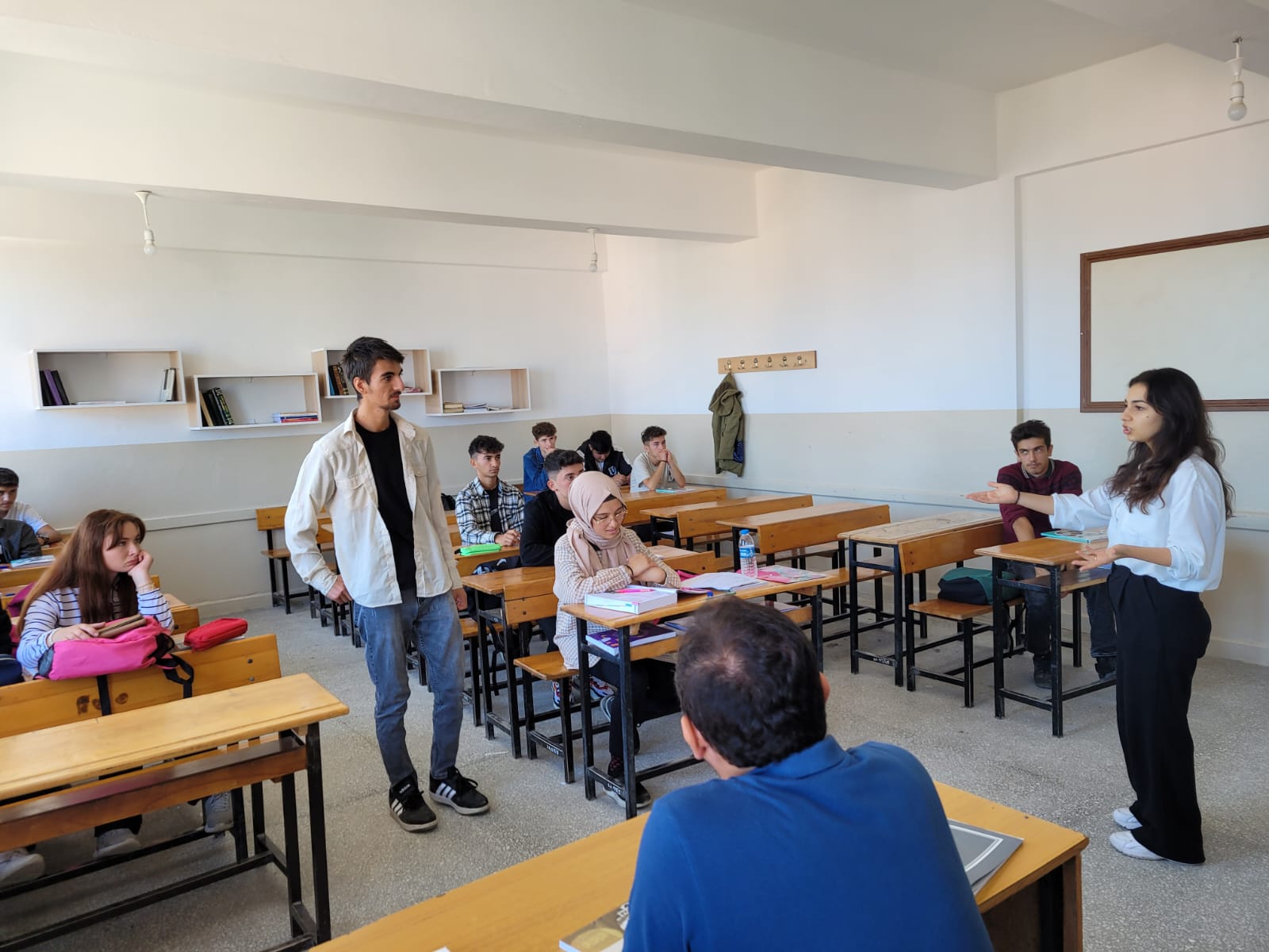 Alaçam Şehit Kadir Kara Anadolu İmam Hatip Lisesinde öğrencilere motivasyon etkinliği