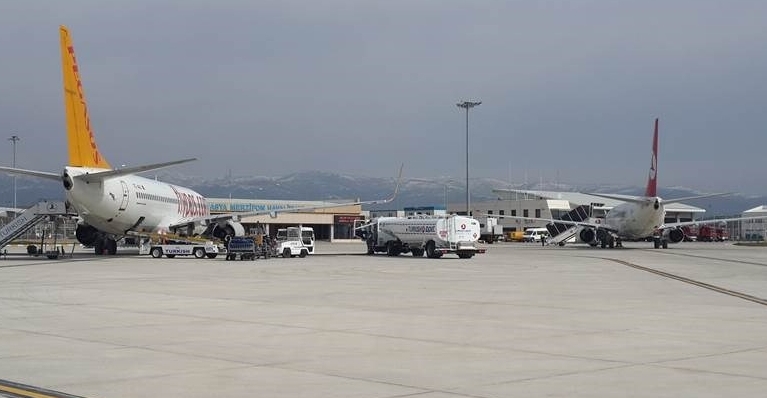 Amasya Merzifon Havalimanı ağustos ayında 11 bin 750 yolcuya hizmet verdi