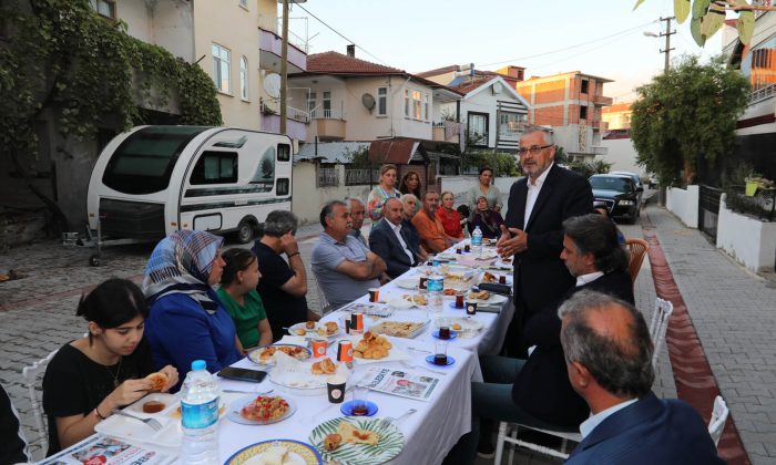 Bafra Belediye Başkanı Kılıç, vatandaşlarla bir araya geldi