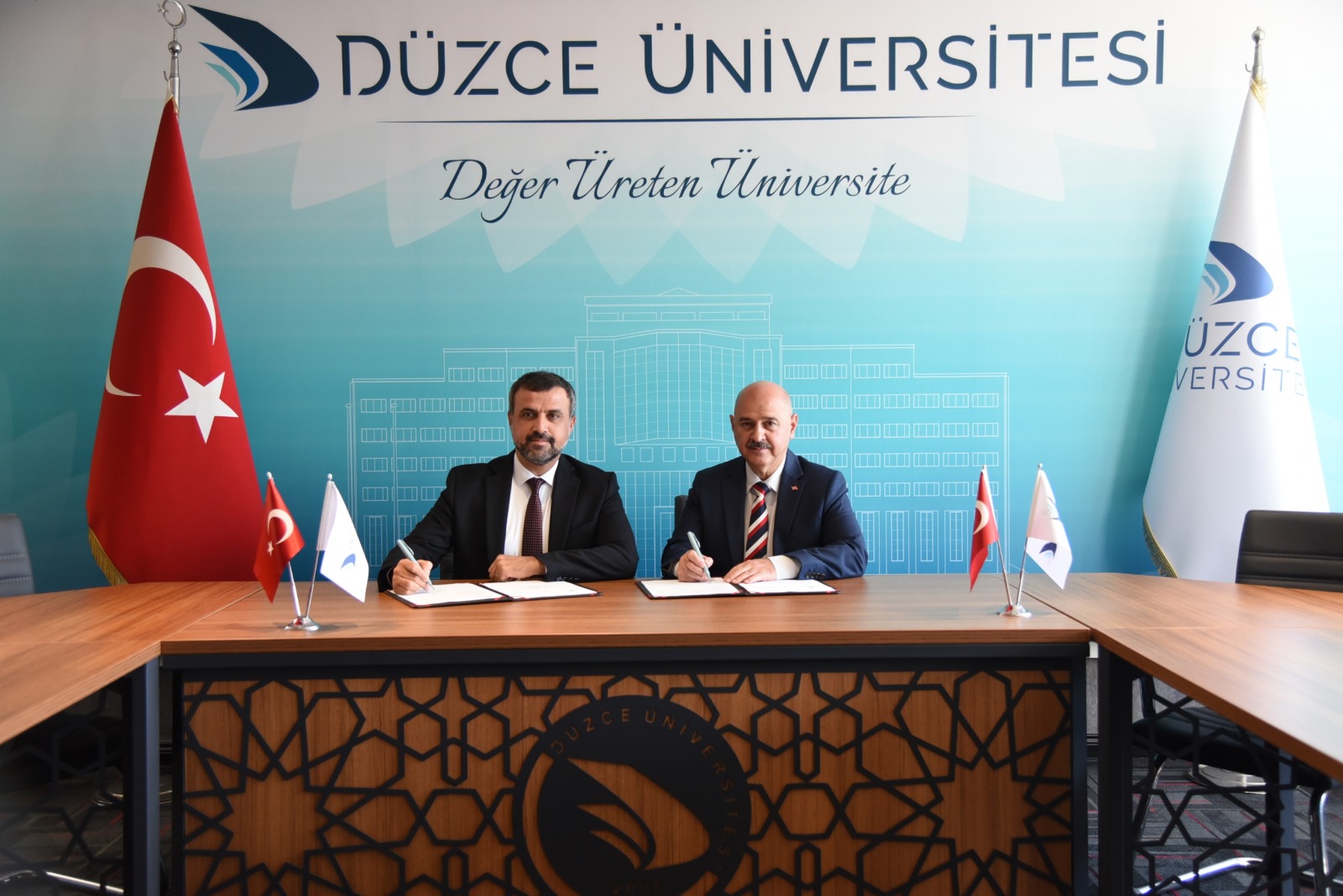 Düzce Üniversitesi ile Türksat arasında iş birliği protokolü imzalandı