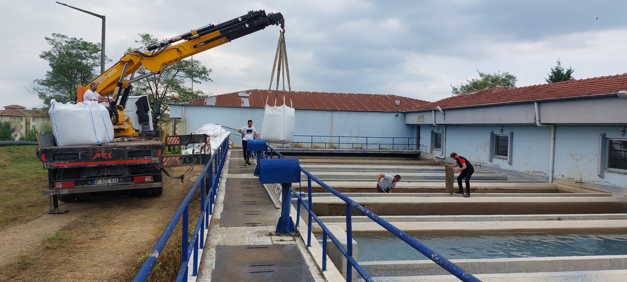 Düzce’deki içme suyu arıtma tesisinde revizyon ve yenileme çalışması yapıldı