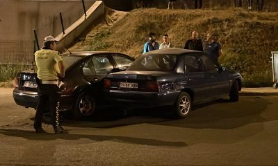 Karabük’te iki otomobilin çarpışması sonucu 2 kişi yaralandı