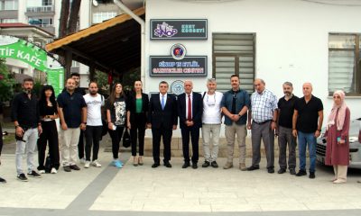Vali Özarslan’dan, Sinop 15 Eylül Gazeteciler Cemiyetine ziyaret