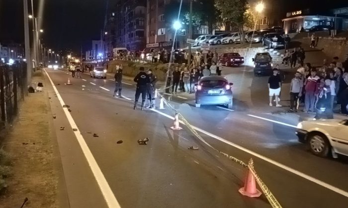 Zonguldak’ta önce motosiklet ardından otomobilin çarptığı yaşlı kadın öldü