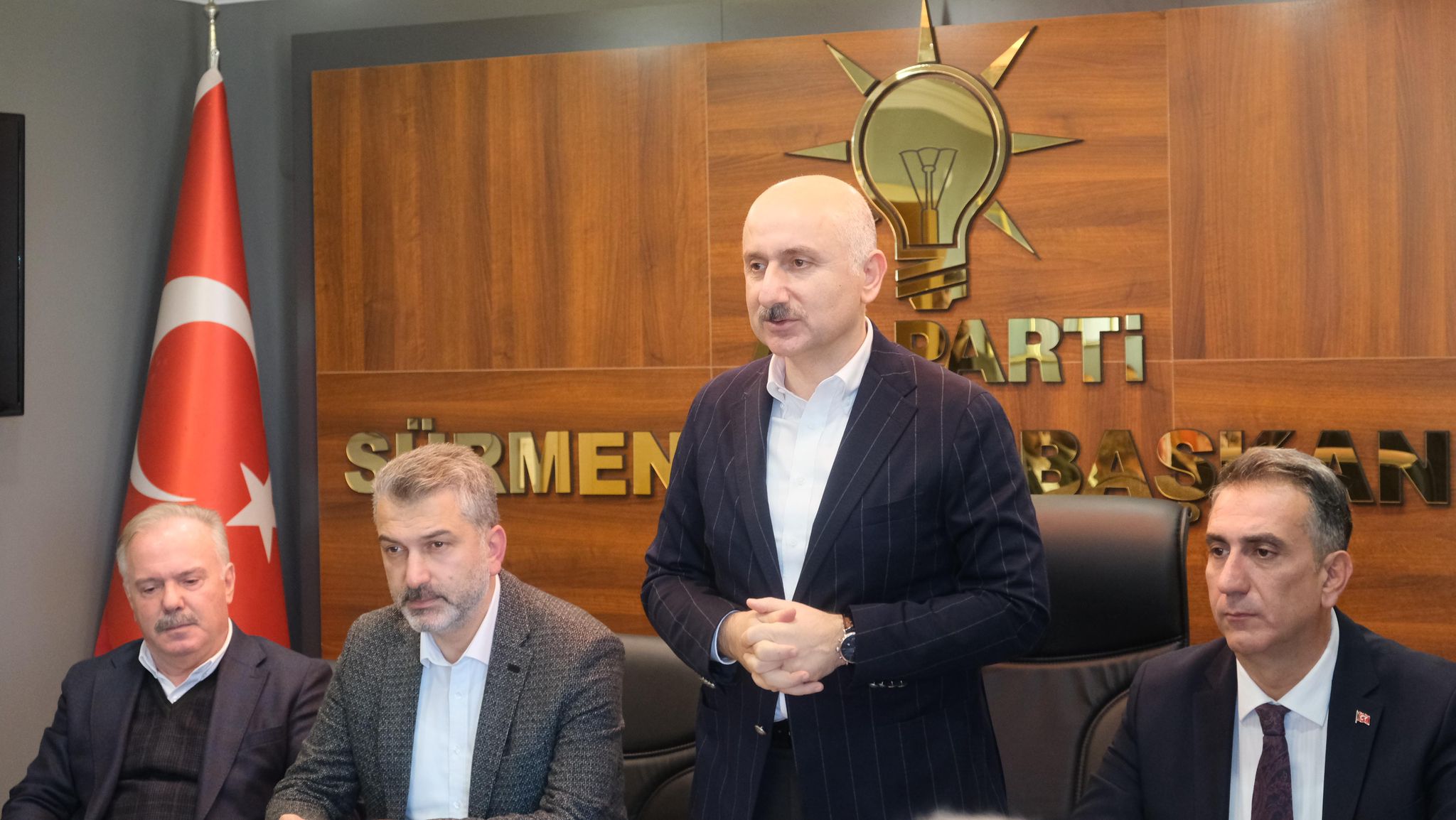 AK Parti Trabzon Milletvekili Karaismailoğlu Sürmene’de incelemede bulundu