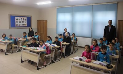 Hamamözü Kaymakamı Şendur okulları ziyaret etti
