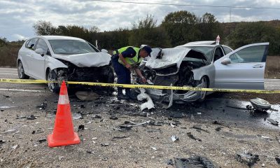 Karabük’te iki otomobilin çarpıştığı kazada 4 kişi yaralandı