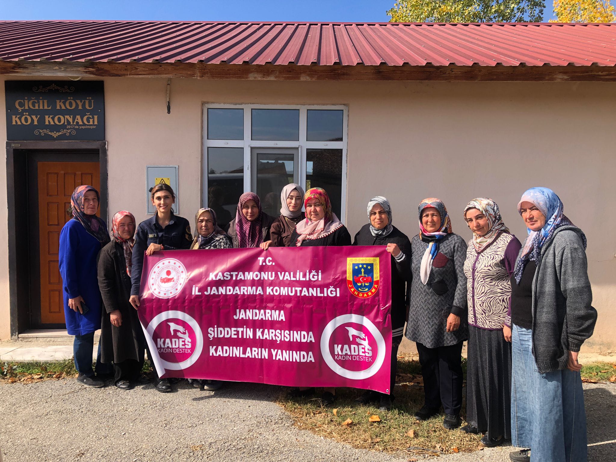Kastamonu’da köy kadınlarına KADES uygulaması tanıtıldı