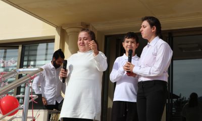 Samsun’da özel çocuklar Cumhuriyetin 100. yılını kutladı