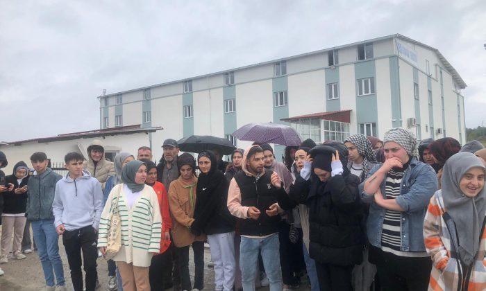 Samsun’da tekstil fabrikası işçileri eylem yaptı