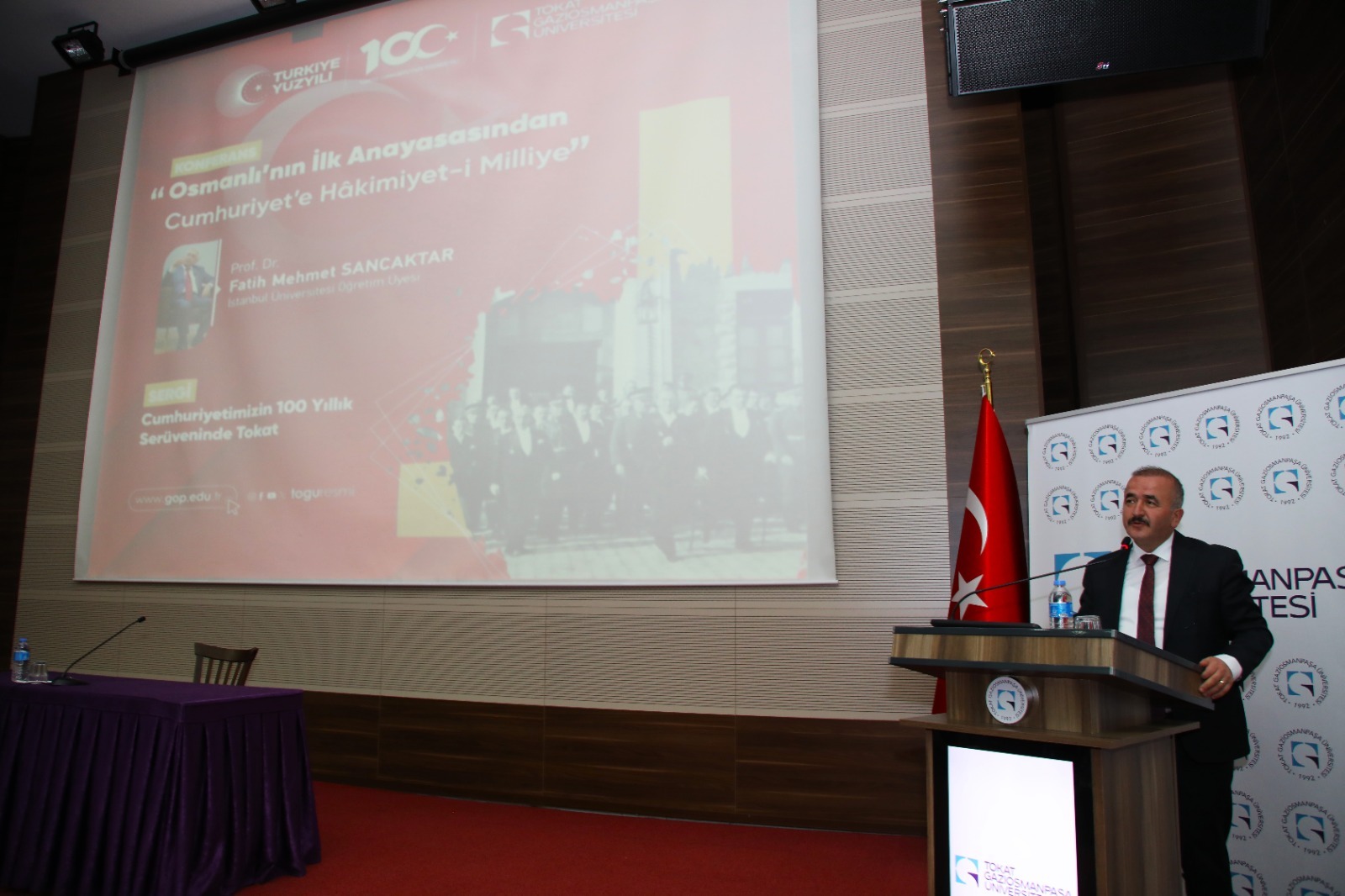 TOGÜ’de “Osmanlı’nın İlk Anayasasından Cumhuriyet’e Hakimiyet-i Milliye” konferansı