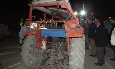 Tokat’ta yan yatan traktördeki 1 kişi öldü, 1 kişi yaralandı