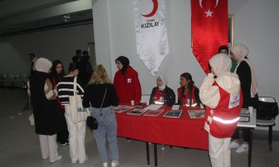 Türk Kızılaydan Havza MYO’da tanıtım ve gönüllü kazanım çalışması