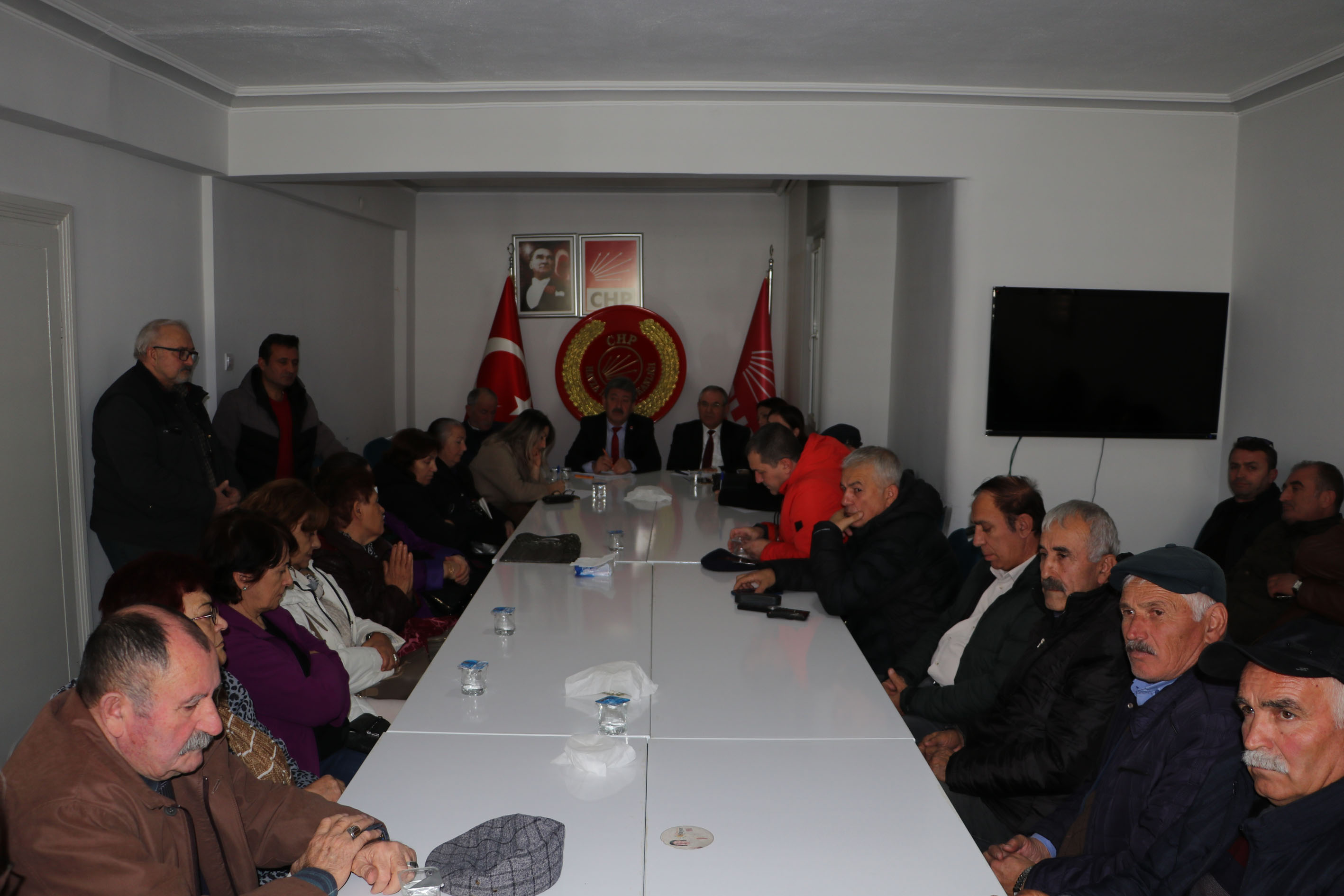 CHP Havza İlçe Danışma Kurulu toplandı