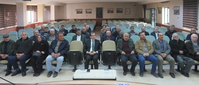 Merzifon’da Köylere Hizmet Götürme Birliği Genel Kurul Toplantısı yapıldı
