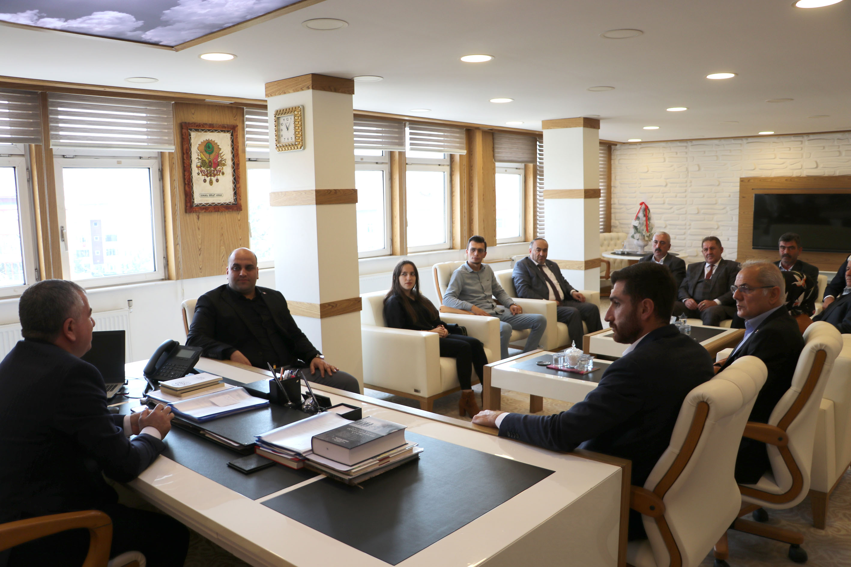 MHP Havza ilçe yönetiminden ziyaretler