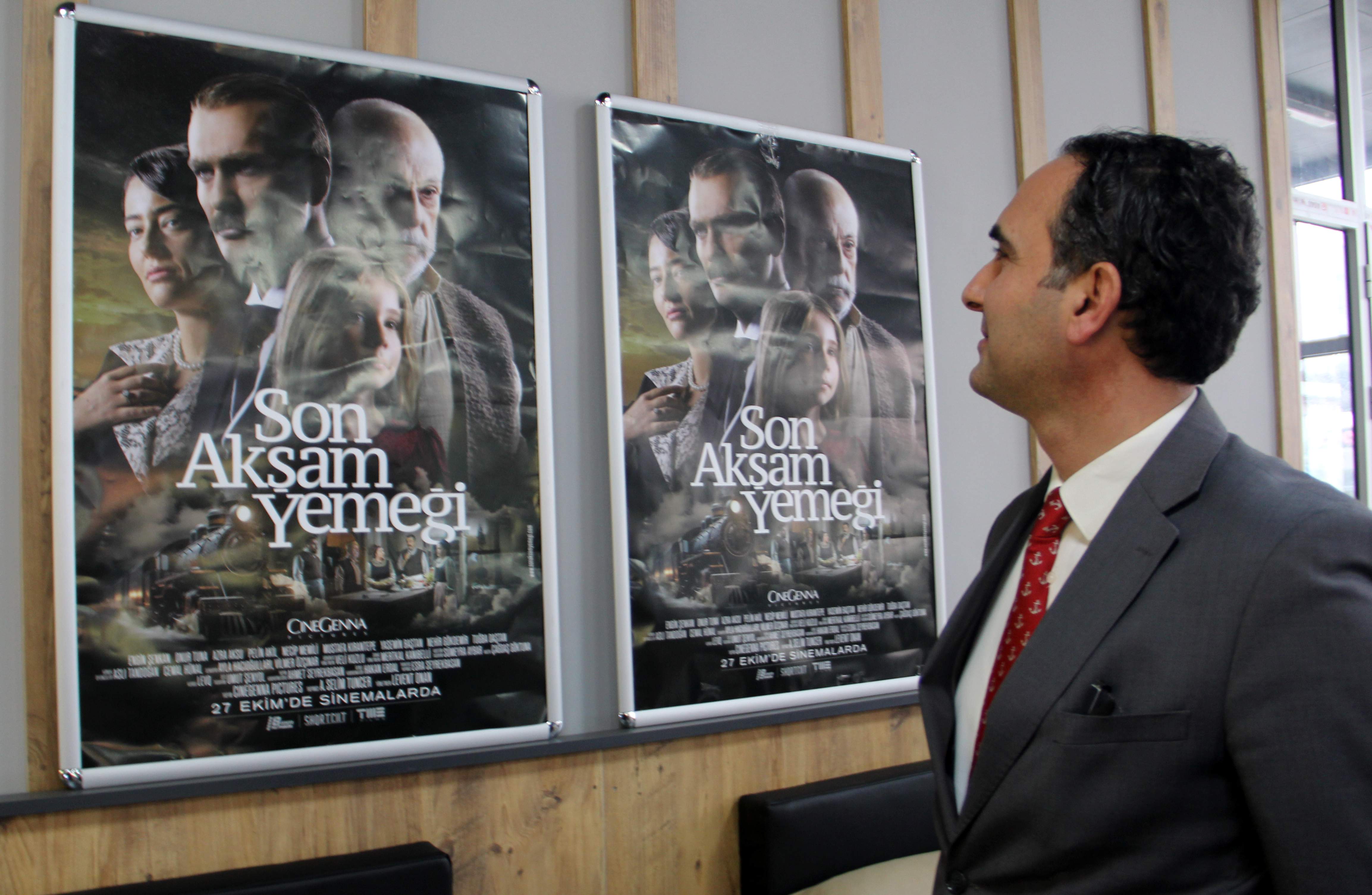 Sinop Valisi Özarslan, “Son Akşam Yemeği” filmini izledi