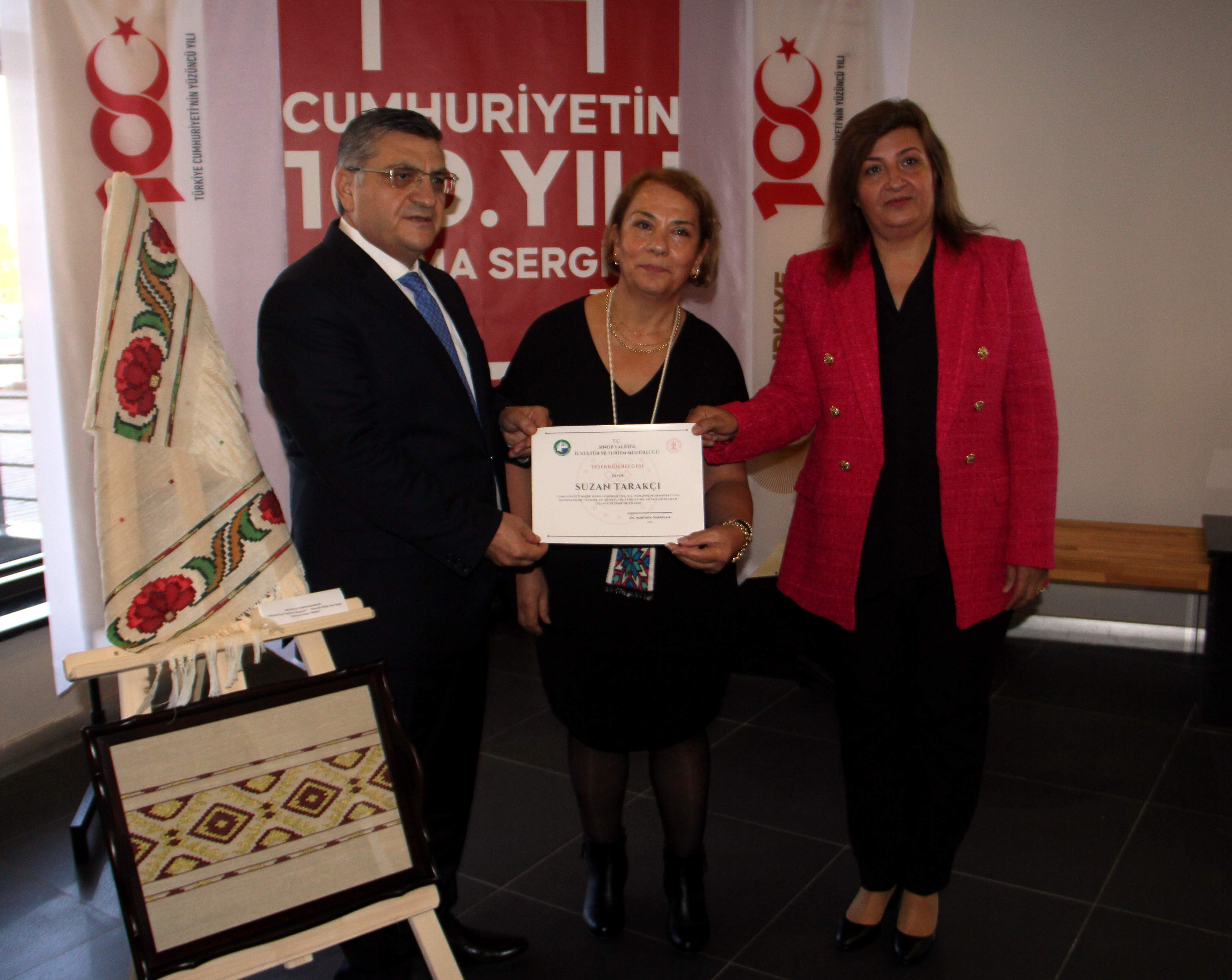 Sinop’ta Karma El Sanatları Sergisi açıldı