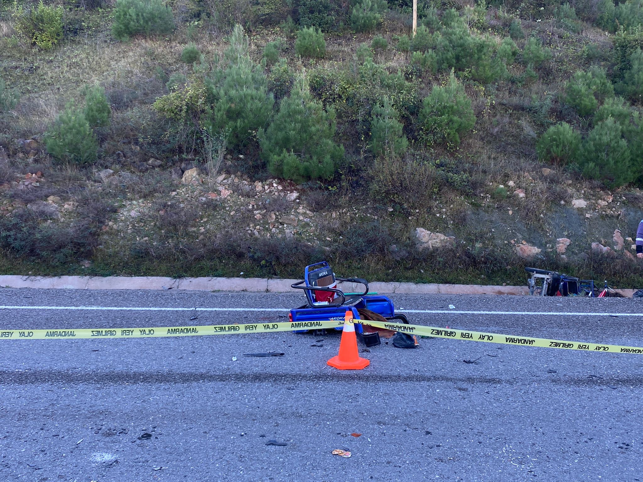 Sinop’ta otomobilin çarptığı elektrikli motosiklet sürücüsü öldü