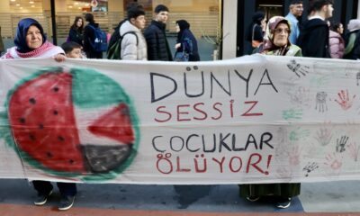 Trabzon’da Filistin’e destek için kurulan “Hayır Çarşısı” etkinliği sona erdi