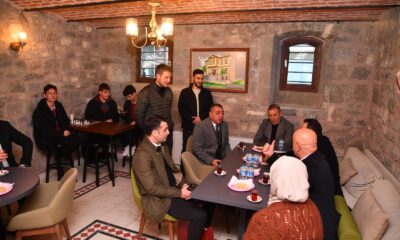 Trabzonspor Teknik Direktörü Abdullah Avcı’dan Ortahisar Belediye Başkanı Genç’e ziyaret