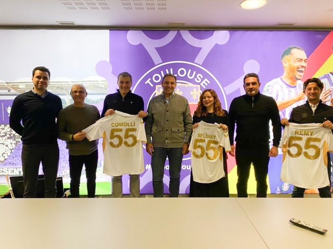 Yılport Samsunspor’dan  Fransız ekibi Toulouse’a ziyaret