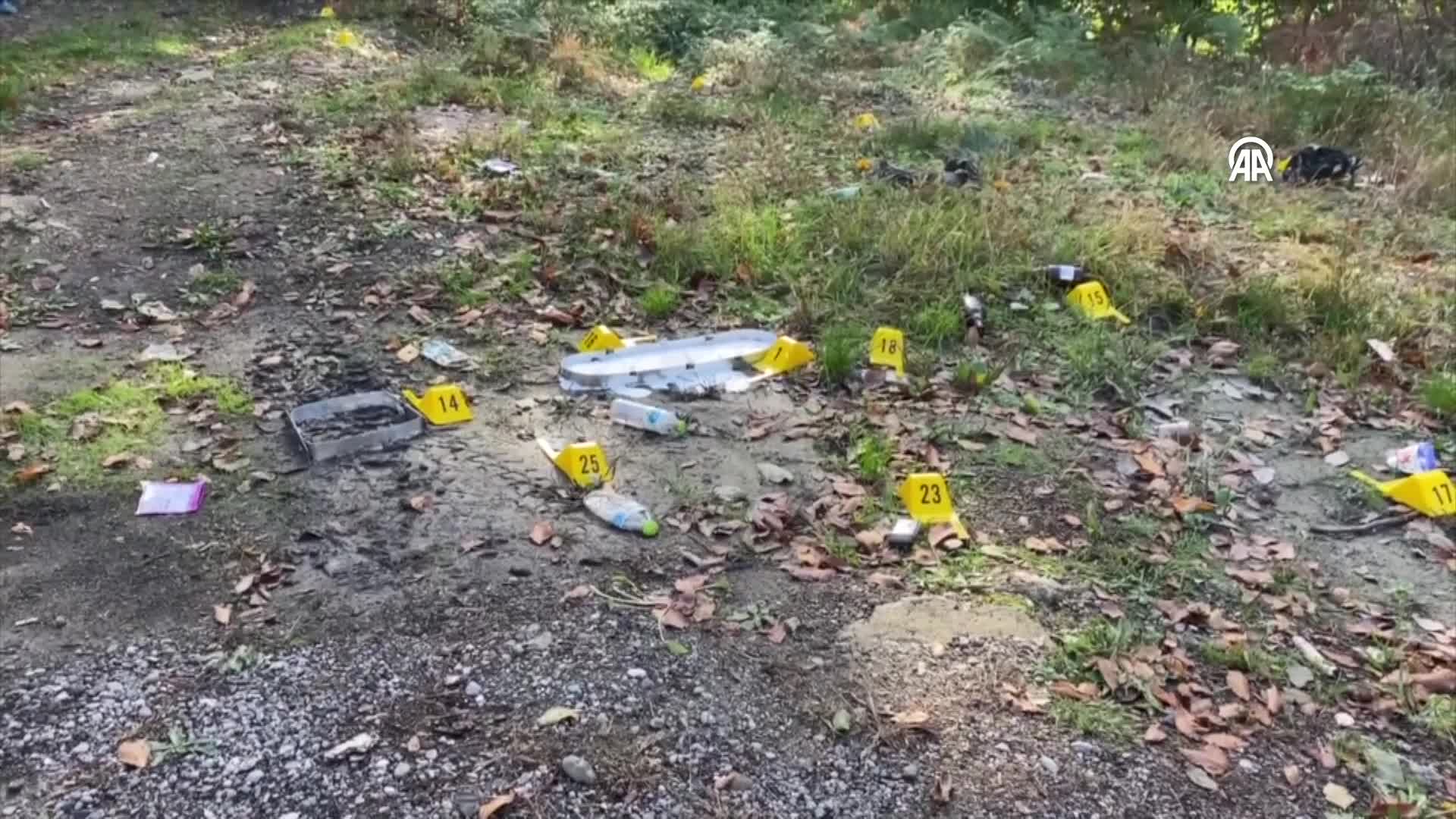 Zonguldak’ta ormanlık alanda yanmış erkek cesedi bulundu