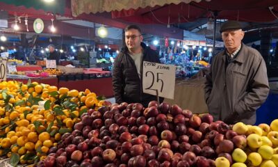Bafra’da pazarcı esnafı satışlardan memnun