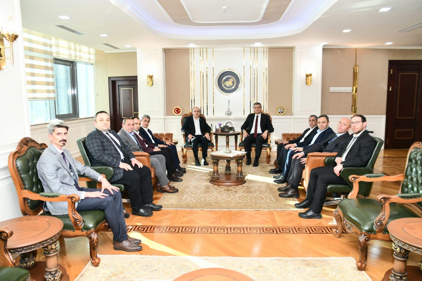 Büro Memur-Sen Genel Başkanı Yazgan Karabük Valisi Yavuz’u ziyaret etti