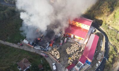 GÜNCELLEME – Giresun’da balık işleme fabrikasının soğuk hava deposundaki yangın kontrol altına alındı