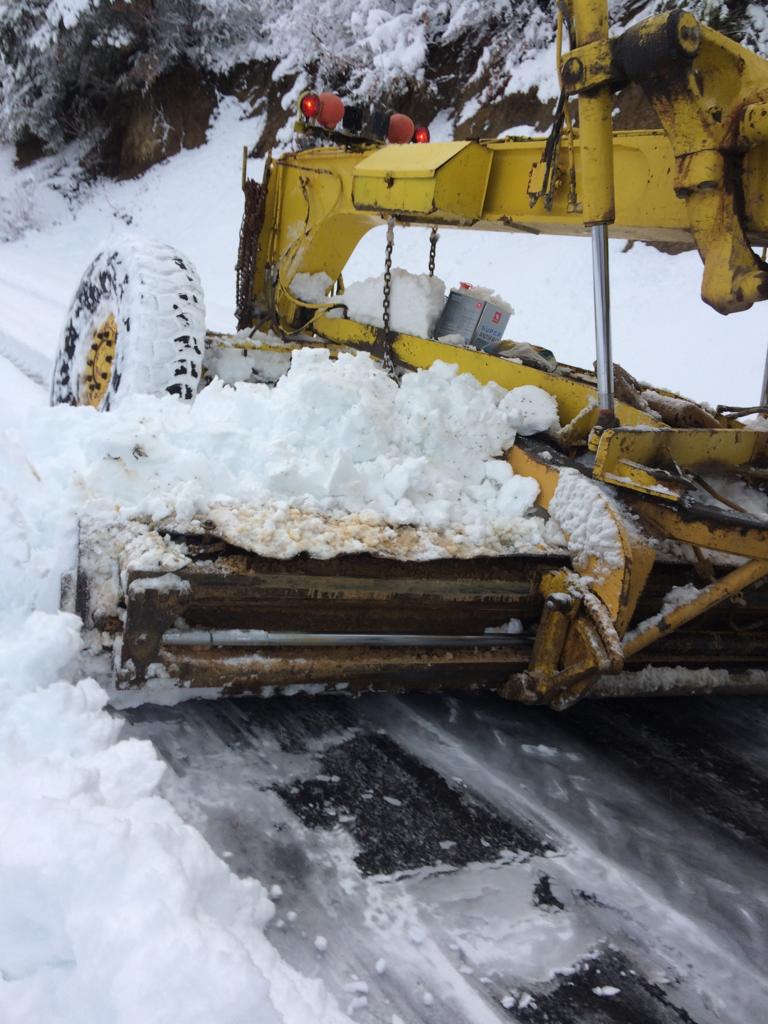 GÜNCELLEME – Karabük’te kardan kapanan köy yollarının tamamı ulaşıma açıldı
