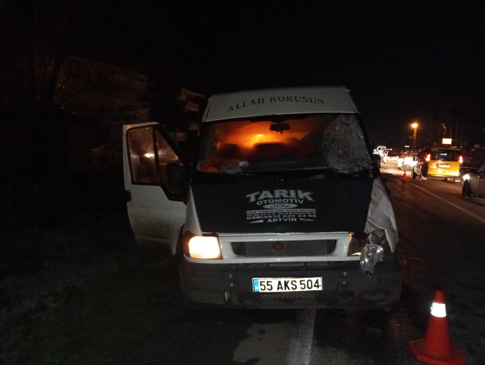 Samsun’da minibüsün çarptığı kişi öldü