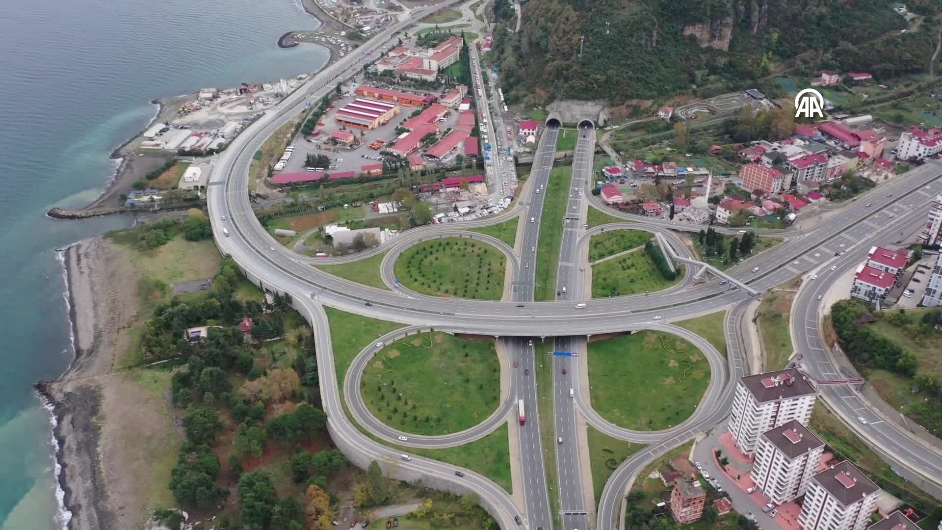 Trabzon’da ulaşım tünellerle kolaylaştı