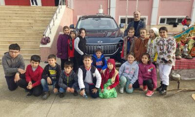 Türkiye’nin otomobili Togg öğrencilere tanıtıldı