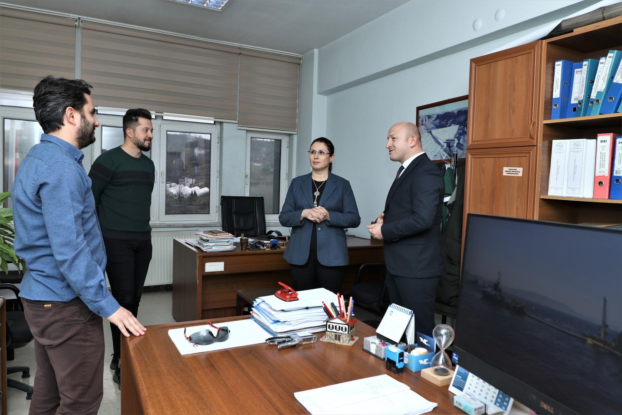 Vali Arslan, İl Jandarma Komutanlığı ve DSİ Şube Müdürlüğünü ziyaret etti