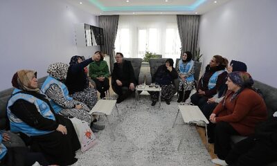 AK Parti Belediye Başkan Adayı Savran’dan ev ziyaretleri