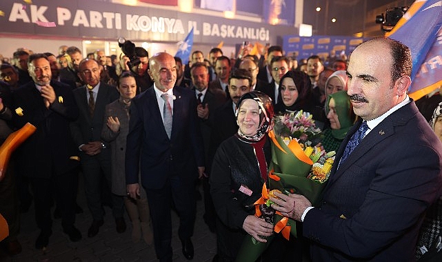Başkan Altay: “İlk Günkü Aşkla Konya’ya Hizmet Etmeye Devam Edeceğiz”