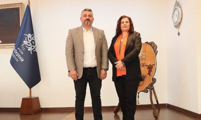 CHP incirliova belediye başkan adayı Gökmen’den başkan Çerçioğlu’na ziyaret