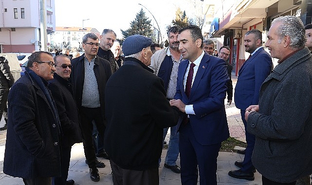 Başkan Kalaycı Karaman’ı sokak sokak geziyor