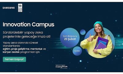 ”Innovation Campus” Programı kapsamında genç kadınlara özel açılan yeni yapay zeka sınıfının başvuruları başladı