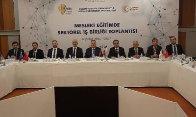 İzmir’de ‘Mesleki Eğitimde Sektörel İş Birliği Toplantısı’ Düzenlendi