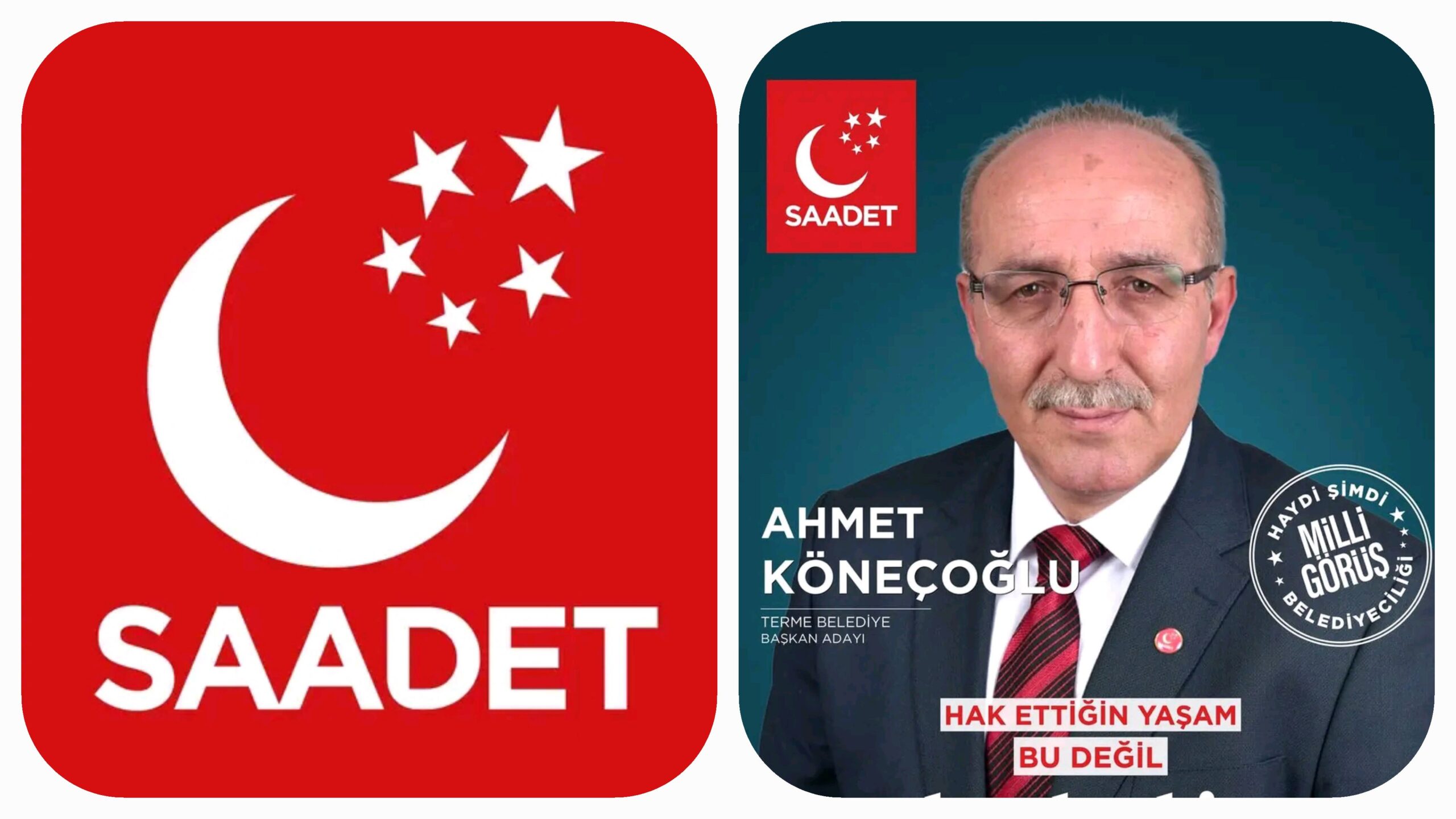 Ahmet Köneçoğlu “Terme bizim belediyecilik anlayışımızla köy olmaktan kurtulacak”