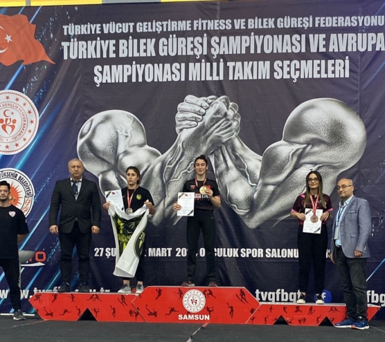 Milli Bilek Güreşçisi Kader Soydan Türkiye şampiyonu oldu