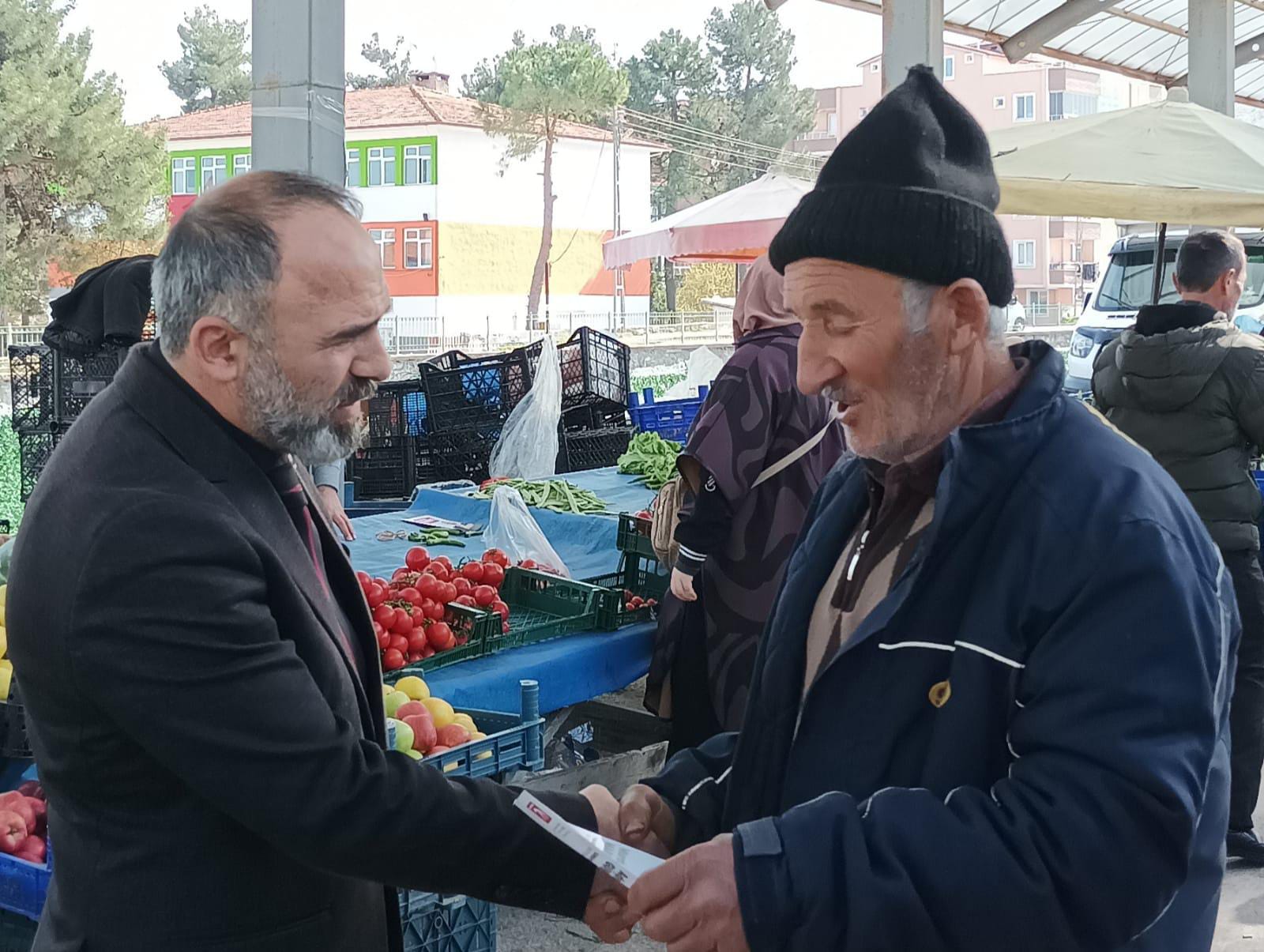 Yeniden Refah Partisi Yakakent Belediye Başkan Adayı Murat Marap: Kapalı pazar yeri inşa edeceğiz