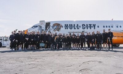 “Tigers on Tour” Hazırlık Kampı Hull City Corendon Uçağıyla Antalya Havalimanı’nda