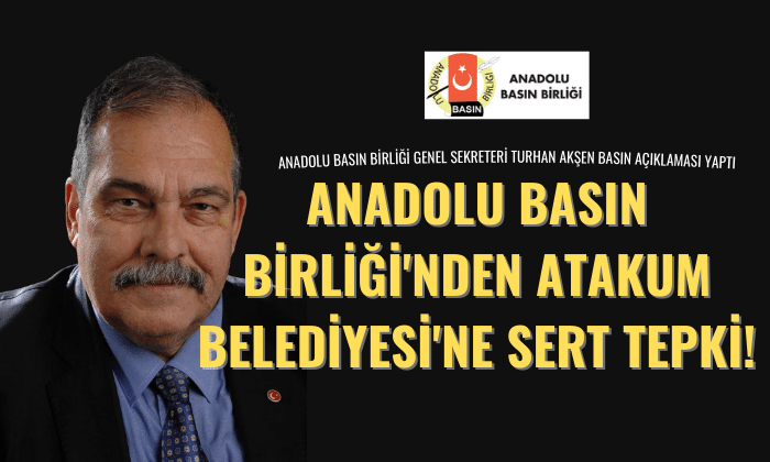 Anadolu Basın Birliği’nden Atakum Belediyesi’ne Sert Tepki!